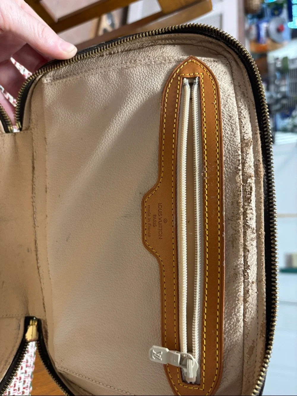 Louis Vuitton Monogram Canvas Toiletry Pouch in Brown and Tan - Picture 2 of 16